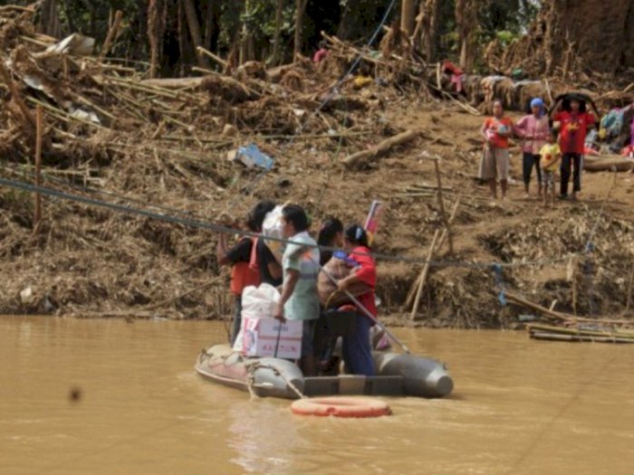 Pengungsi Korban Banjir Lebak Sudah Mulai Berkurang