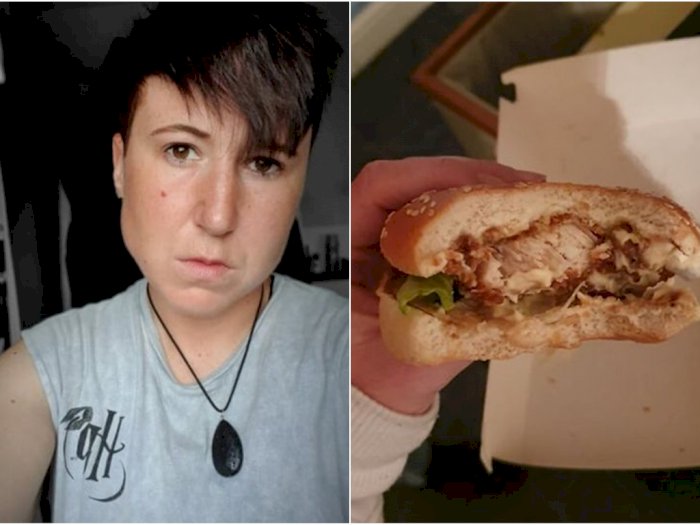 Order Burger Vegan, Perempuan Ini Malah Diberi Daging Ayam