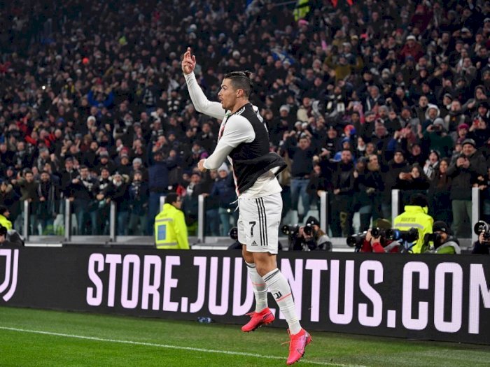 Ini Pencapaian Ronaldo Saat Juventus Hajar Roma di Coppa Italia