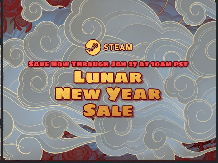 Ayo Buruan! Valve Resmi Gelar Event Steam Lunar New Year Sale