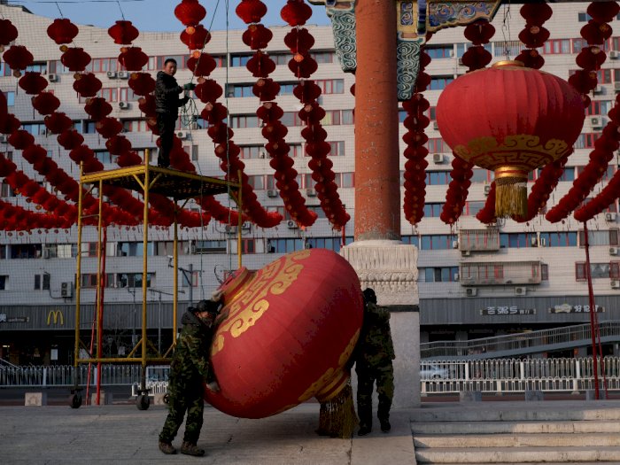 FOTO: Tiongkok Batalkan Perayaan Imlek karena Virus Korona