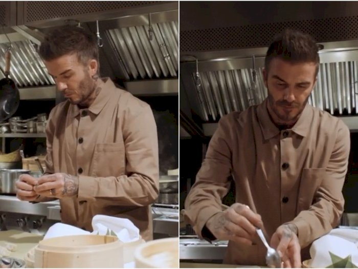 David Beckham Pamer Keahlian Masak Makanan Khas Imlek