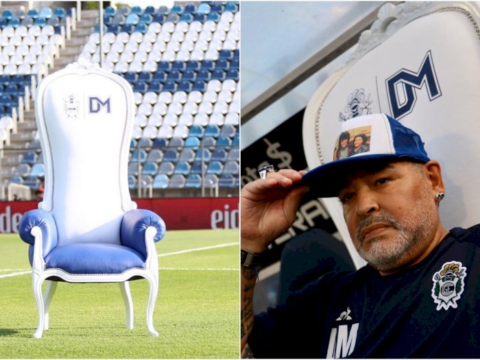 Gimnasia Perlakukan Maradona Bak Raja