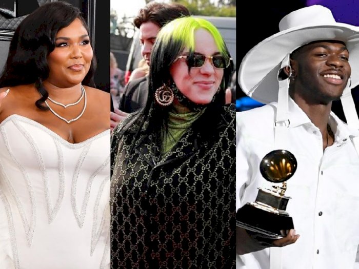Lizzo, Billie Eilish dan Lil Nas X Terima Grammy Pertamanya
