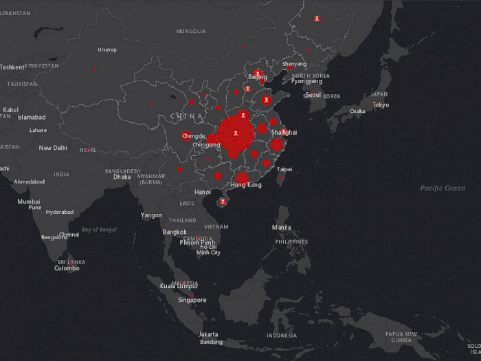 Pantau Penyebaran Virus Korona Melalui Peta Online Berikut Ini