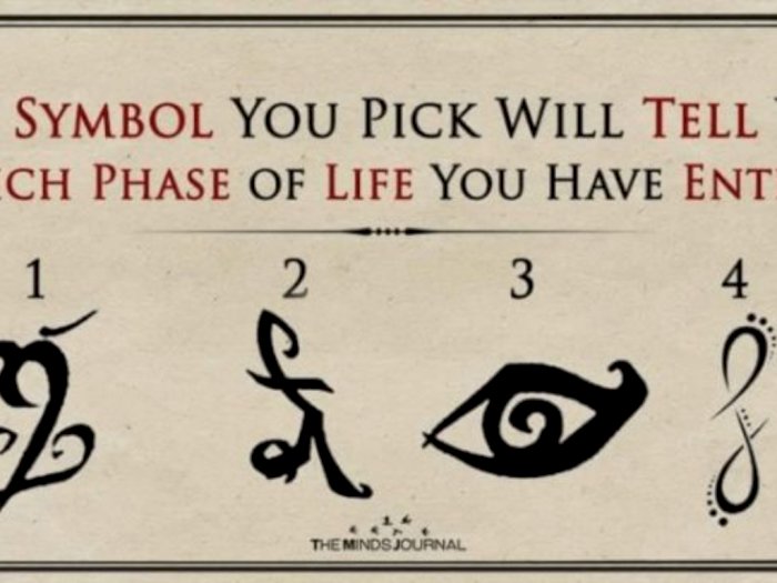 Pilih Salah Satu Simbol Tunjukkan Fase Hidup Kamu Saat Ini