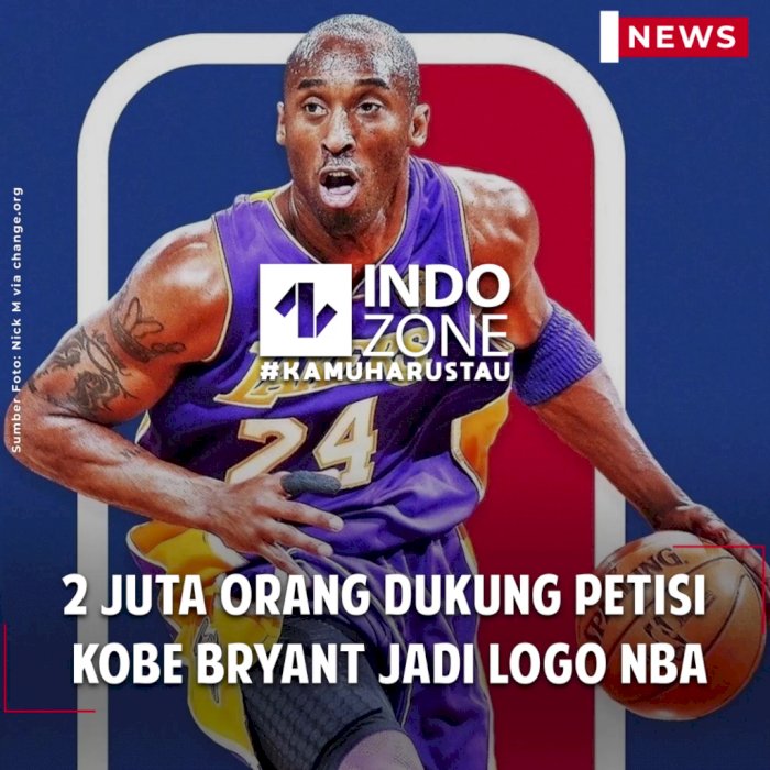 2 Juta Orang Dukung Petisi Kobe Bryant Jadi Logo NBA