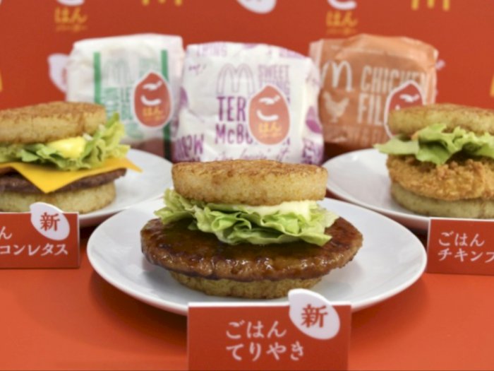 Restoran McDonald di Jepang Akan Mulai Menjual Burger Nasi