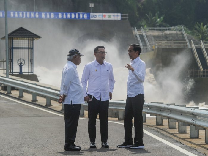 Jokowi Optimistis Bandung Bebas Banjir Usai 2020