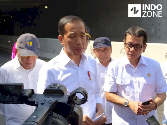 Presiden Jokowi Resmikan Underpass Yogyakarta International Airport