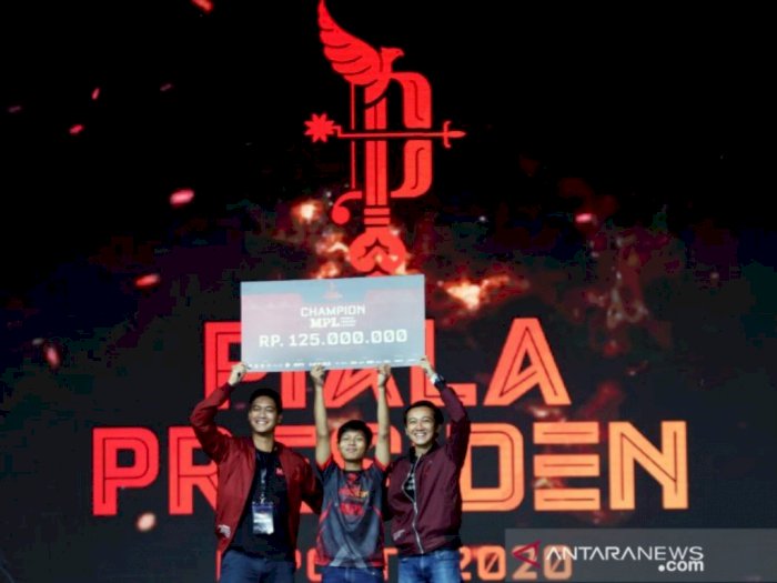 Aby Ramadhan Menjadi Juara MPL Piala Presiden Esports 2020