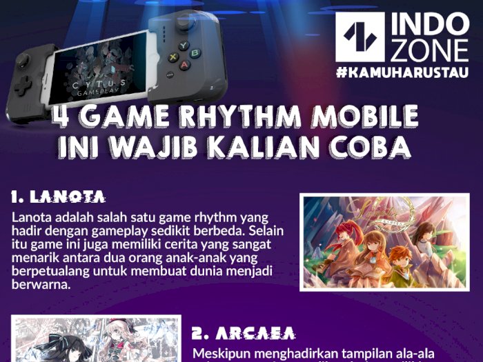 Inilah 4 Game Rhythm Mobile yang Wajib Kalian Coba Sekarang!