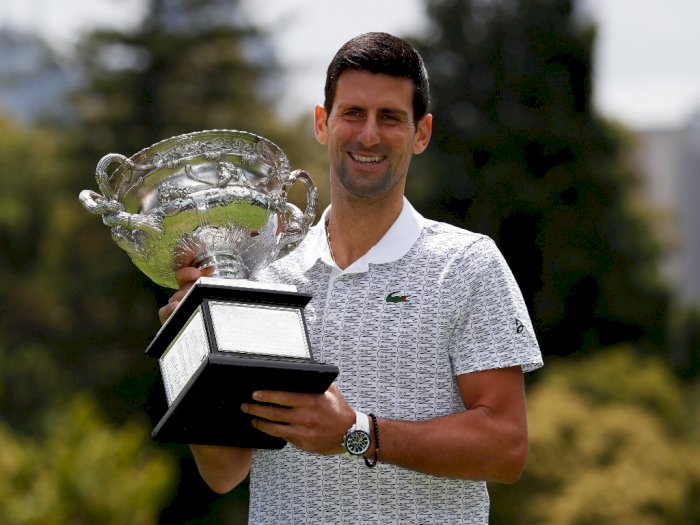 Novak Djokovic Kembali Berada di Peringkat Satu Tenis Dunia