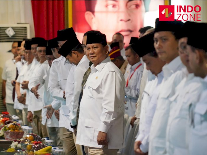 Gurau Prabowo ke Sandiaga hingga Wartawan di HUT Gerindra