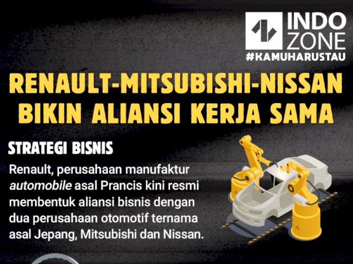 Renault-Mitsubishi-Nissan Bikin Aliansi