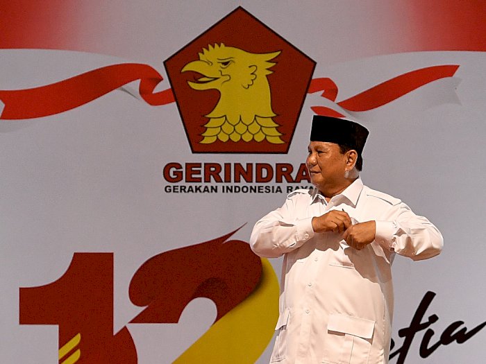 Prabowo Beberkan Sekelumit Perjuangan Dirikan Partai Gerindra