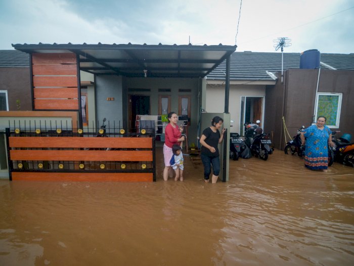 Banjir di Bandung Rendam 5 Kecamatan