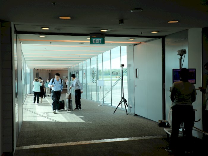 Antisipasi Korona, Bandara Changi Sediakan 245 Pos Hand Sanitizer