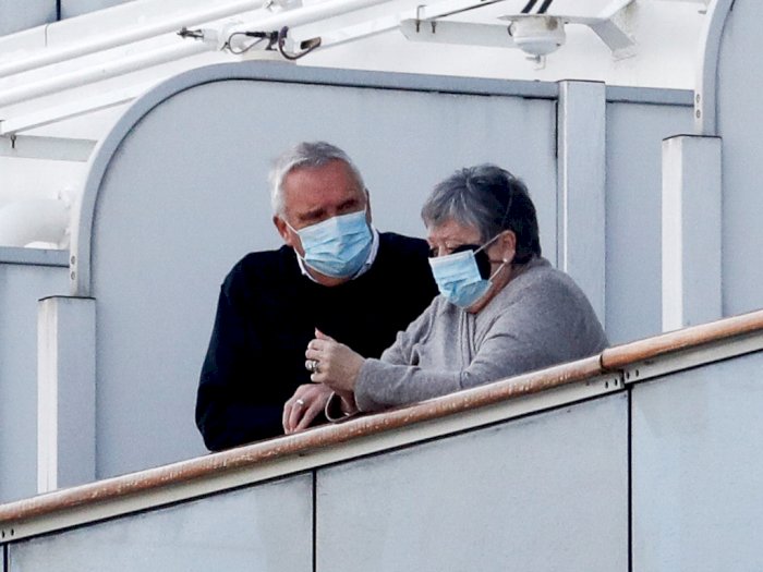 Bertambah, Kini 60 Orang Terinfeksi Korona di Kapal Pesiar Jepang
