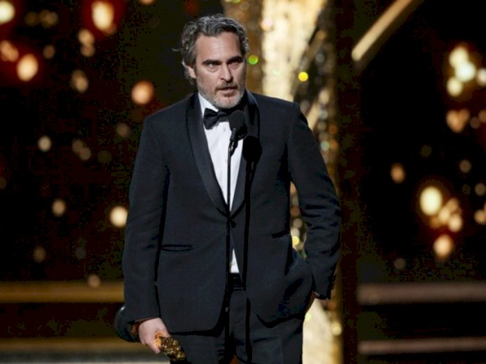 Joaquin Phoenix Utarakan Isu Kesetaraan Gender saat Pidato Oscar 2020