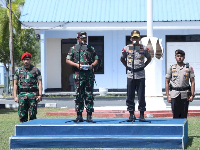 Jelang Akhir Observasi, Panglima TNI dan Kapolri Kunjungi Natuna