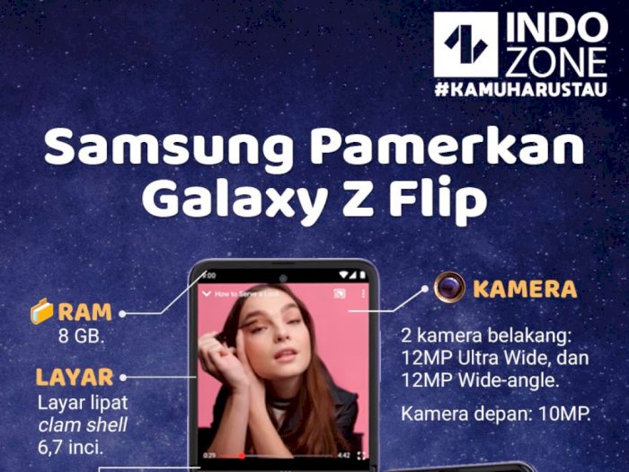 Samsung Pamerkan Galaxy Z Flip