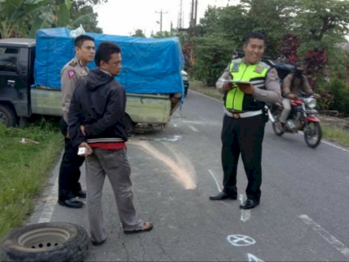 Dua Kendaraan Terlibat Kecelakaan di Simpang Panei