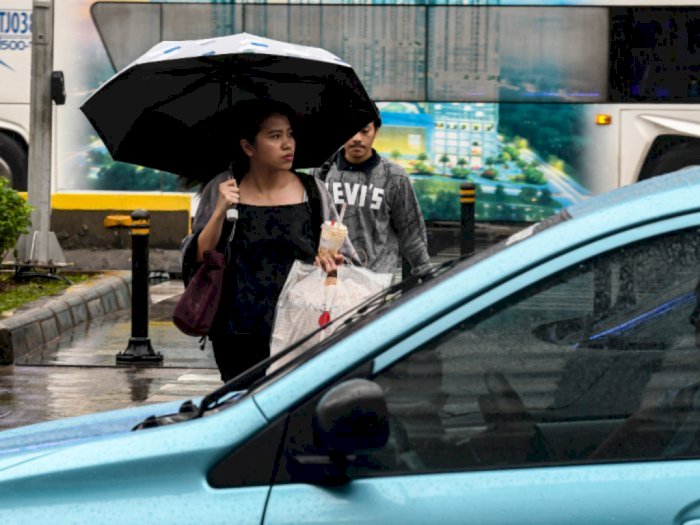 BMKG: Hujan Lokal Diprakirakan Guyur Jakarta Hari Ini
