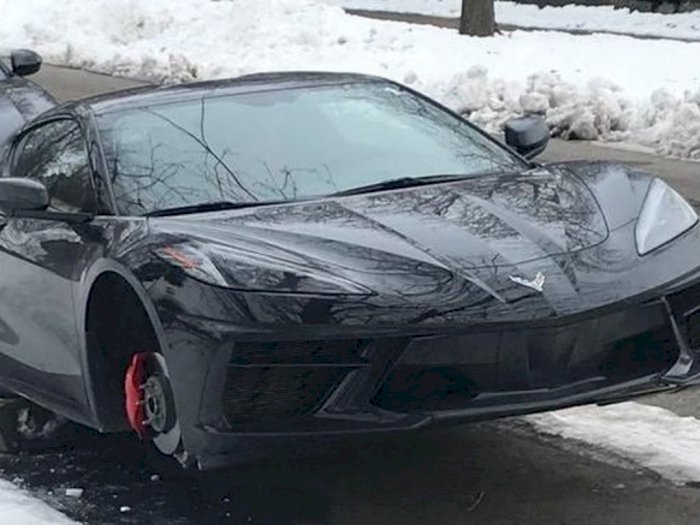 Waduh, Pelek Corvette C8 2020 Ini Dicuri Saat Parkir
