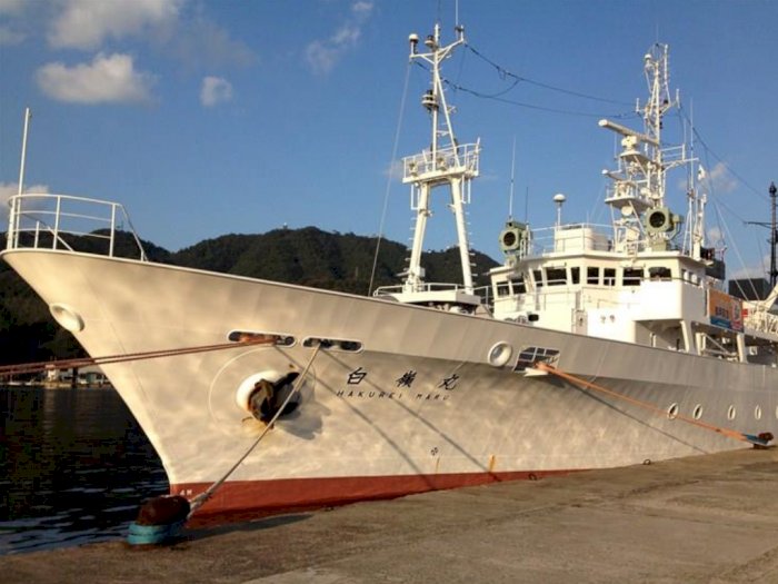 Jepang Resmi Sumbangkan Kapal Pengawas Hakurei Maru untuk Indonesia