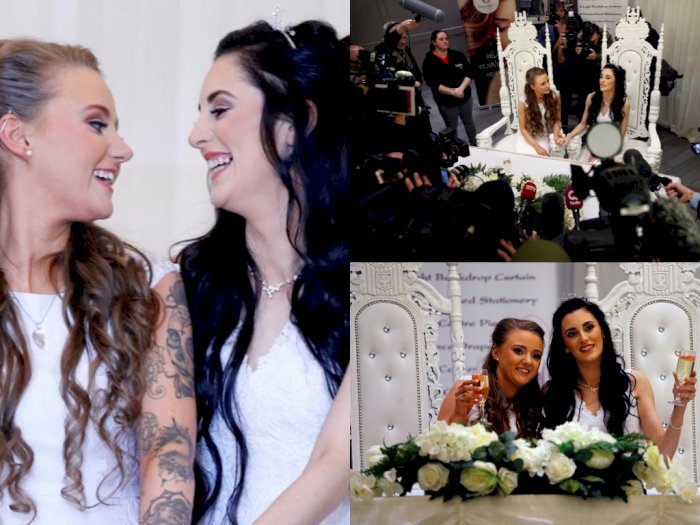 Sudah Legal, Pasangan Sesama Jenis di Irlandia Gelar Pesta Pernikahan