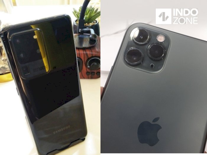 Inilah Perbandingan Antara iPhone 11 Pro Max dan Galaxy S20 Ultra!
