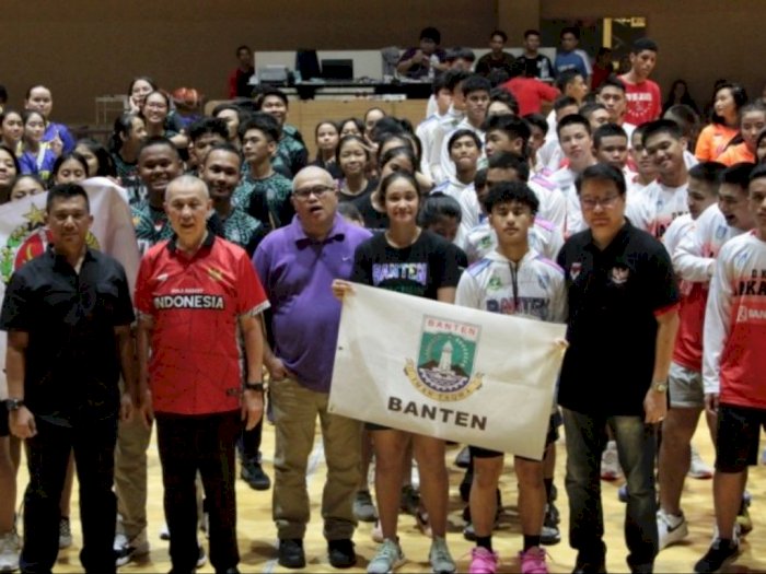 Tim Basket Sumut Meraih Juara Ketiga di Tangerang
