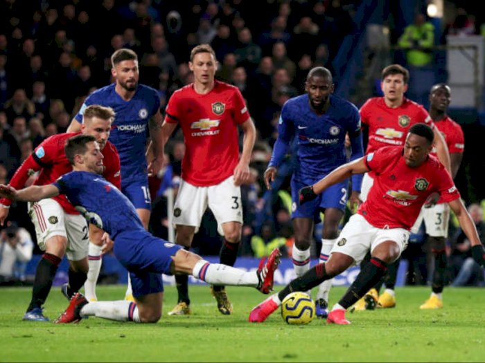 5 Fakta Menarik Usai Duel Seru Chelsea vs Manchester United