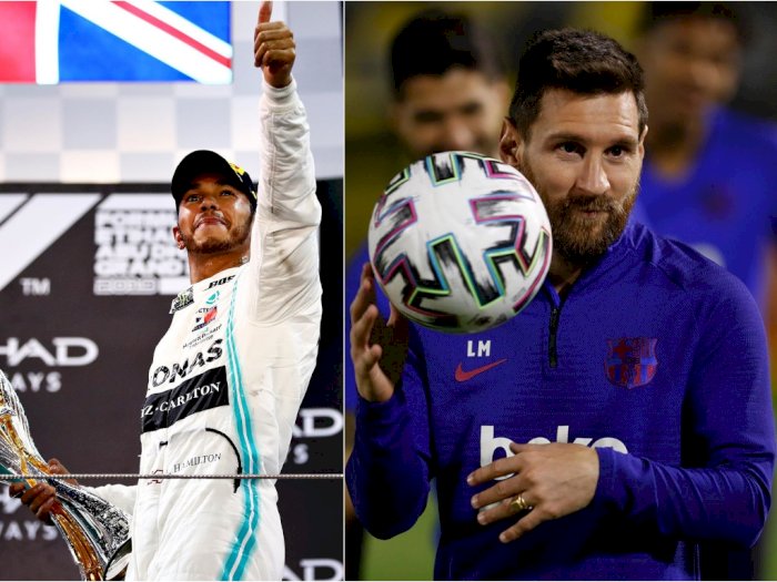 Hamilton dan Messi Sabet Penghargaan Olahragawan Putra Terbaik