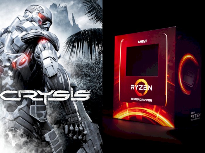 AMD Ryzen Threadripper 3990X Bisa Mainkan Crysis Tanpa GPU Tambahan!
