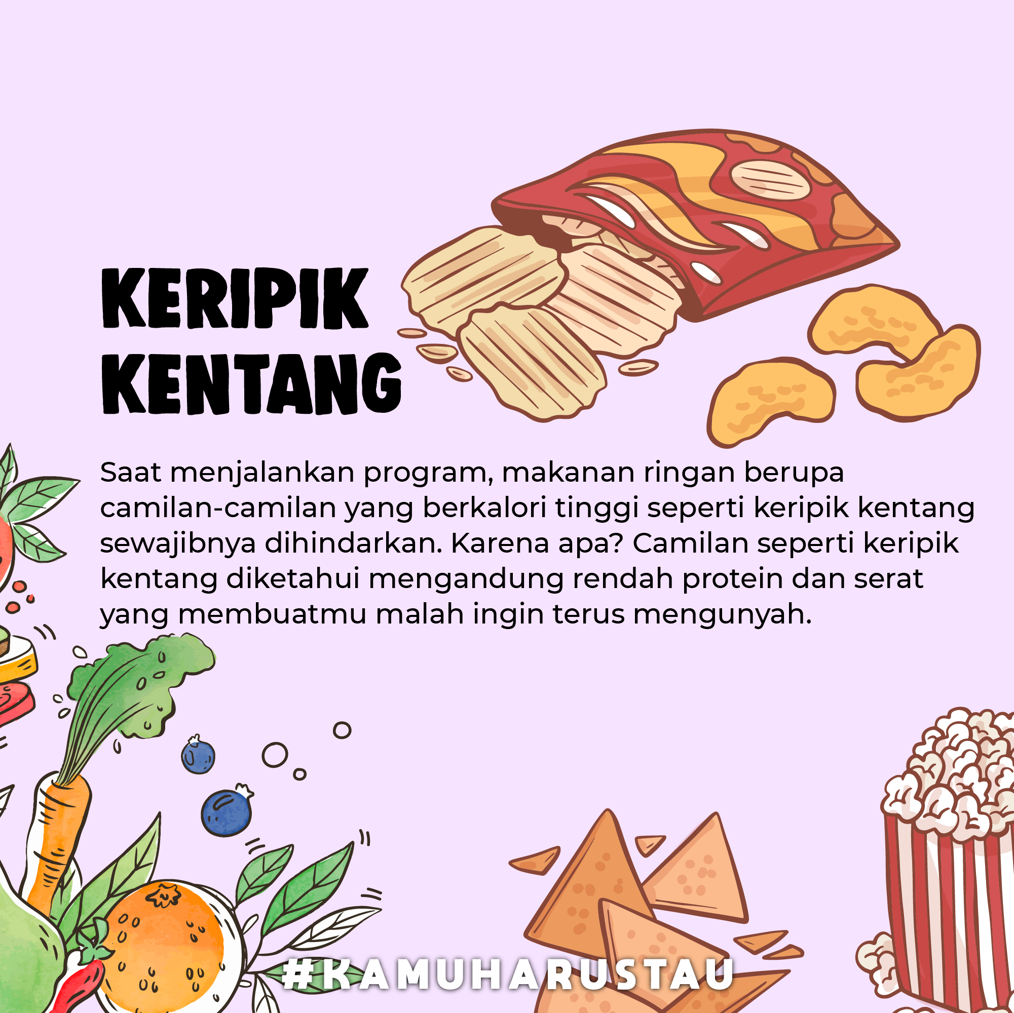 Makanan Yang Harus Dihindari Ketika Diet | Indozone.id