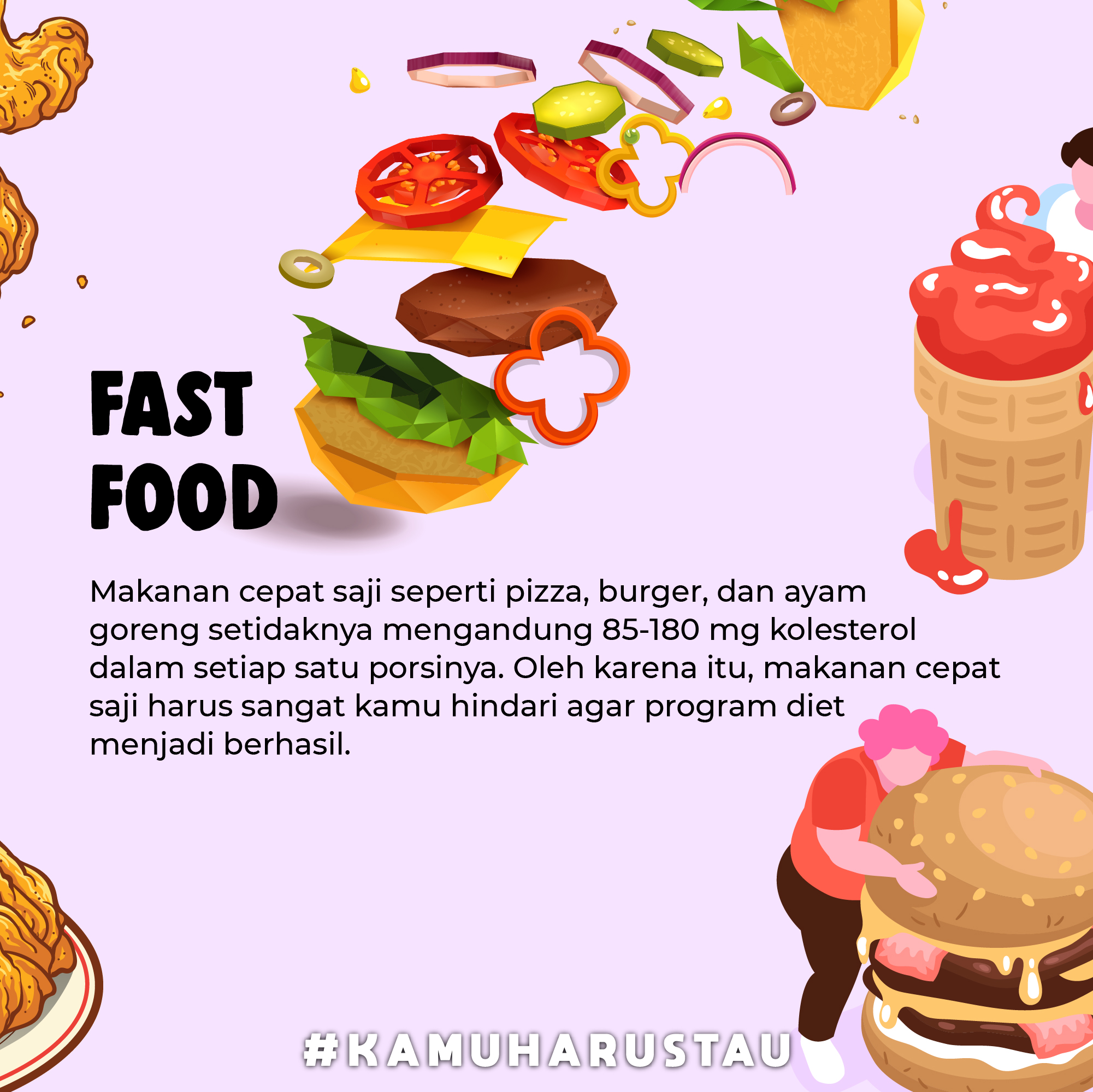 Makanan Yang Harus Dihindari Ketika Diet | Indozone.id