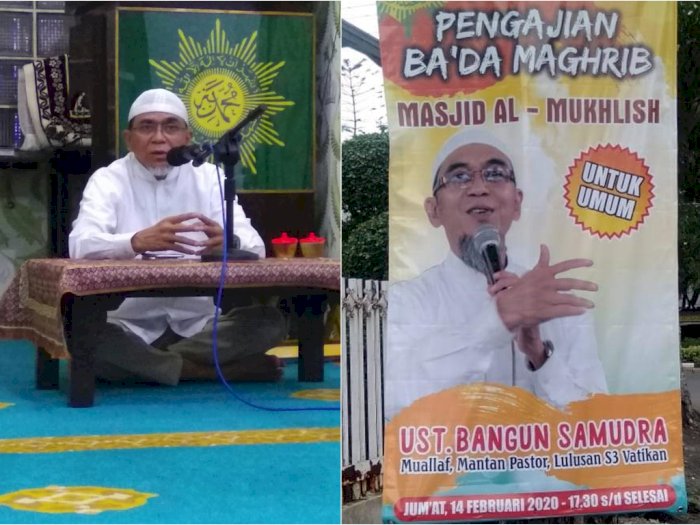Kontroversi Ustad Bangun Samudera Yang Disebut Lulusan S3 Vatikan Indozone Id