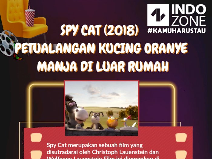 Spy Cat (2018) - Petualangan Kucing Oranye Manja di Luar Rumah