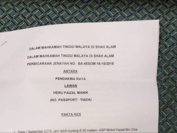 Terlibat TKI Ilegal, WNI asal Asahan Divonis Penjara di Malaysia
