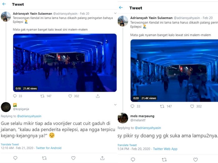 Dianggap Mengganggu, Netizen Keluhkan Terowongan  Kendal, Jakarta