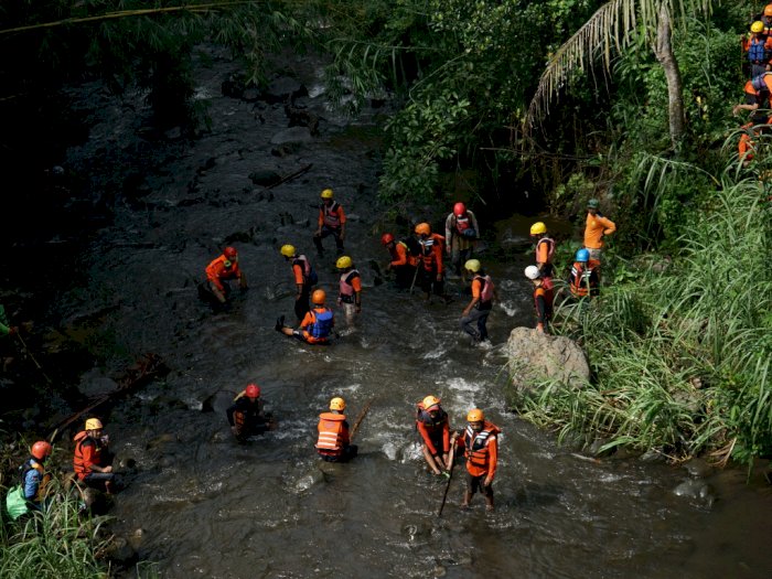 Semua Siswa SMPN 1 Turi yang Hanyut saat Susur Sungai Sudah Ditemukan
