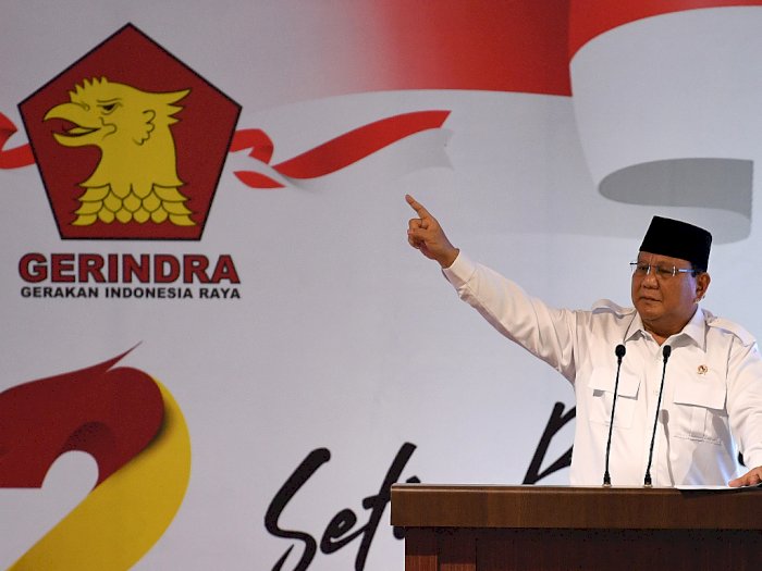 Prabowo Diunggulkan untuk Maju Sebagai Capres di Pilpres 2024