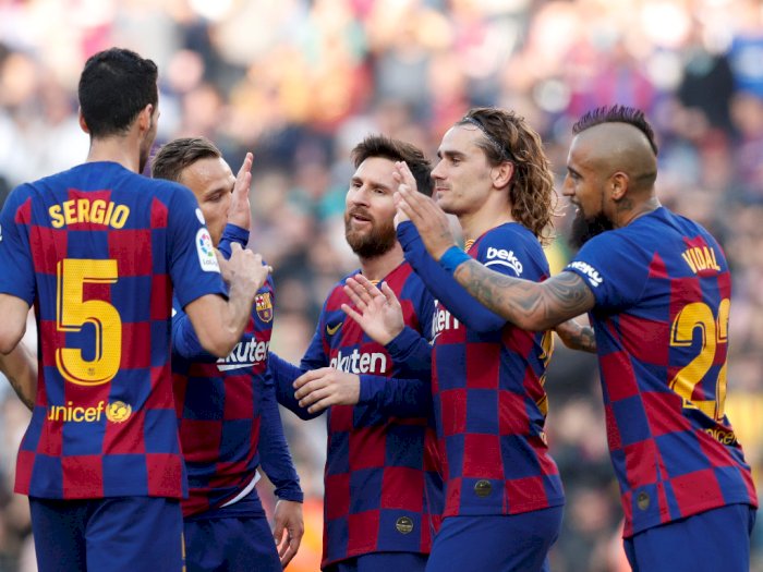 Barcelona Terlalu Perkasa untuk Eibar
