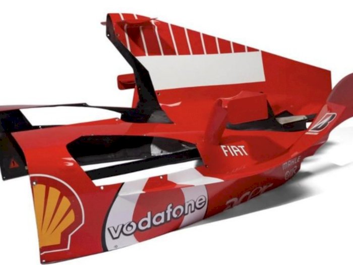 Cover Mesin dari Mobil F1 Michael Schumacher Dilelang 