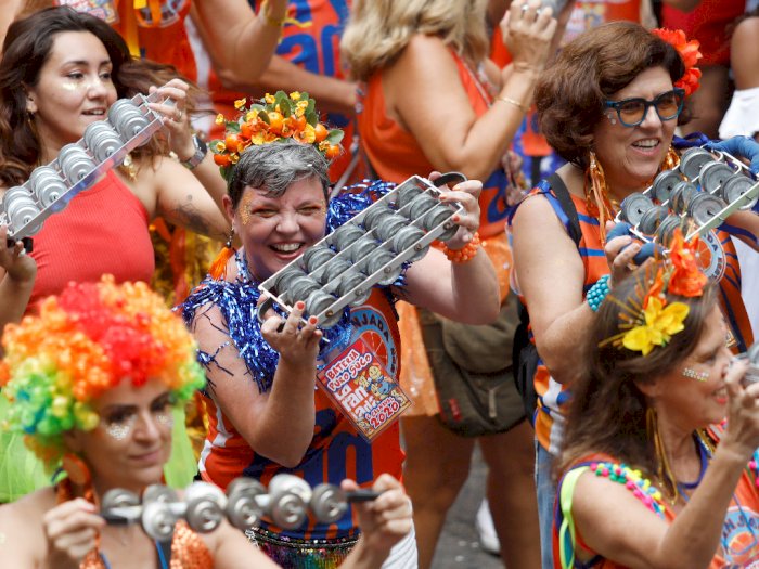 FOTO: Warna-warni Kemeriahan Karnaval Rio di Brasil