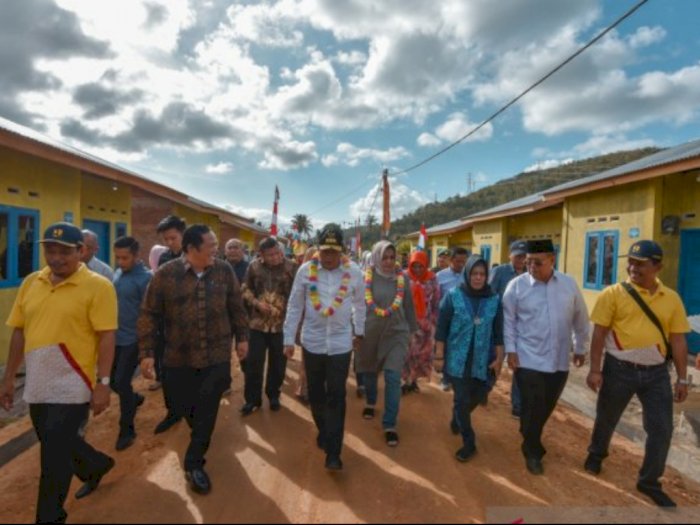 Gubsu Edy Resmikan 74 Unit Rumah Pekerja di Kota Padangsidimpuan
