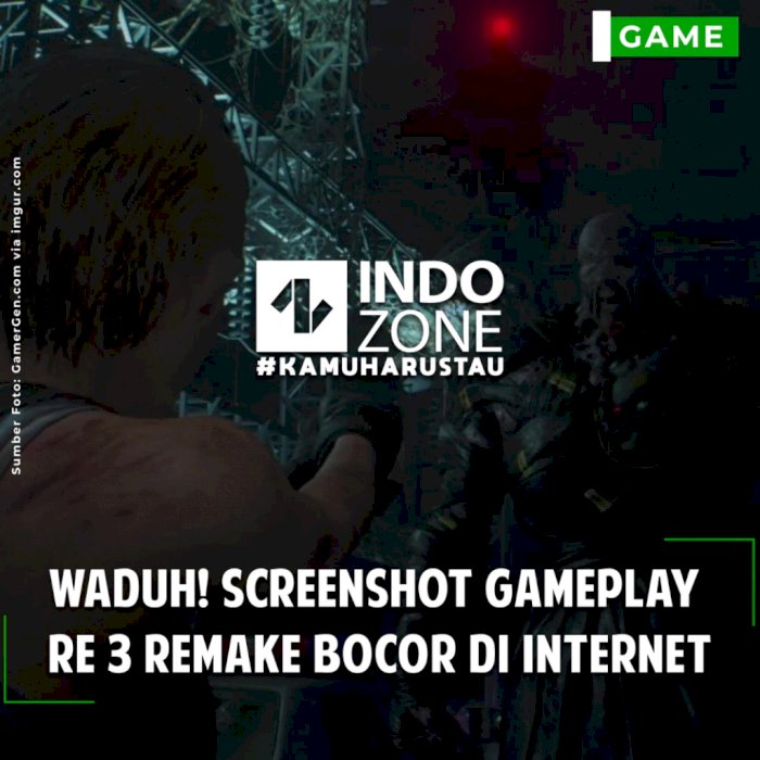Waduh! Screenshot Gameplay RE 3 Remake Bocor di Internet