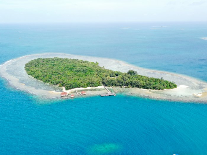 FOTO: Melihat Lokasi Obsevasi WNI Kapal World Dream di Pulau Sebaru